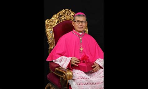 Bishop of Butuan Diocese Cosme Damian Racines Almedilla.